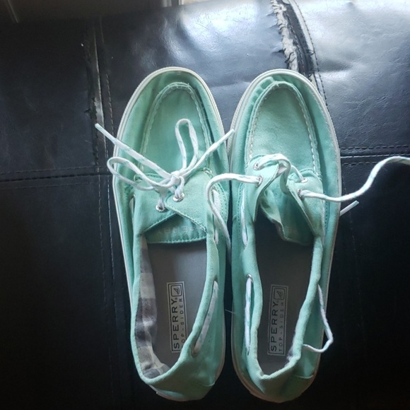 Sperry Shoes - Mint Green Sperry Shoes